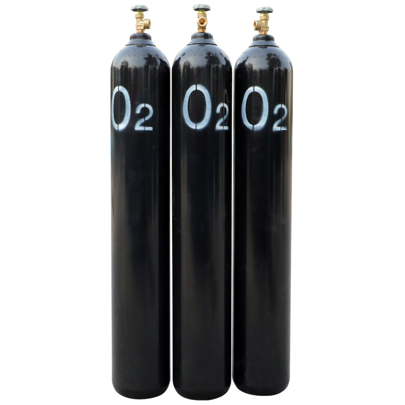 China Manufacture Factory High Purity 5n 6n Grade Compressed Oxygen O2 Gas