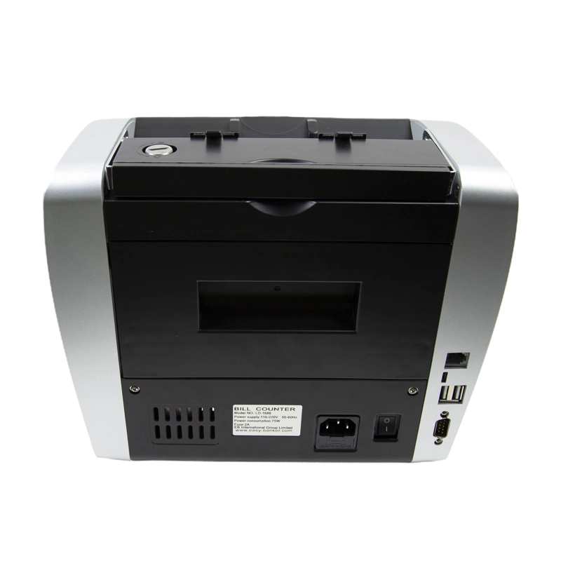 Business Grade Banknote Counter with UV/MG/IR Counter-feit Detection &ndash; Top Loading Cash Counting Machine  Add and Batch Modes