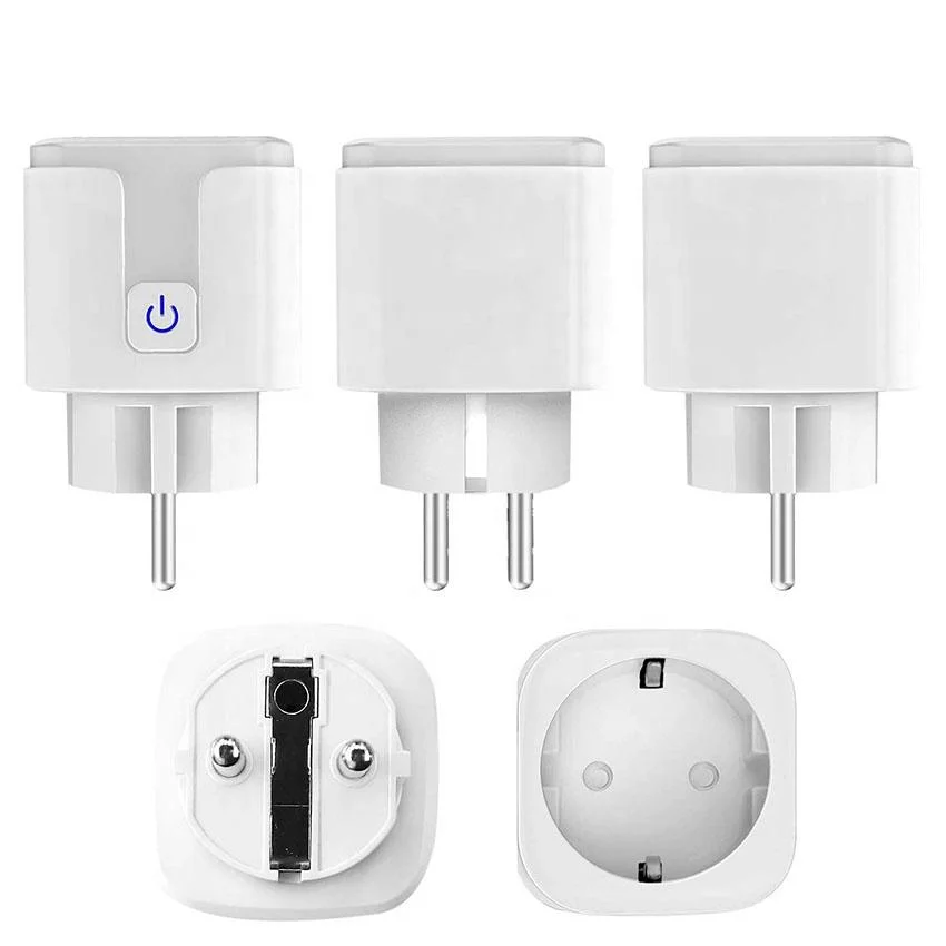 EU Plug Wireless Smart Zigbee Smart Plug Socket