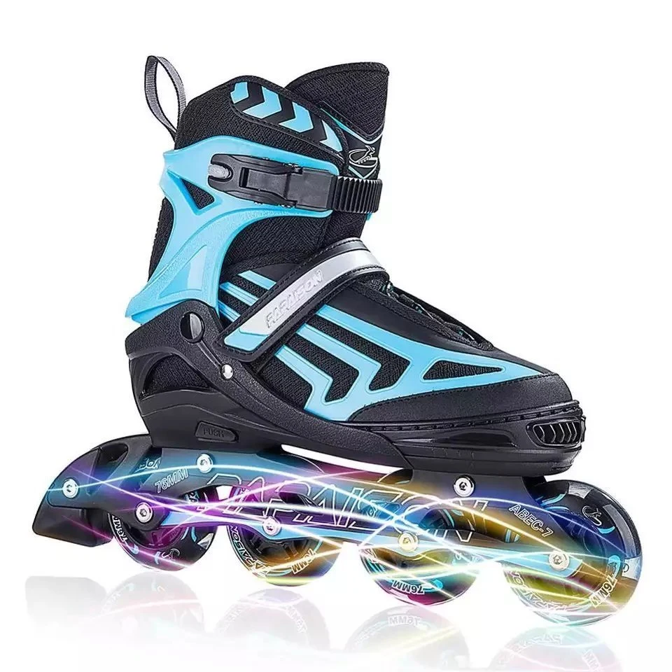 Rollercreme Ausavel-Base Aluminium ABEC-74 LED-Skates