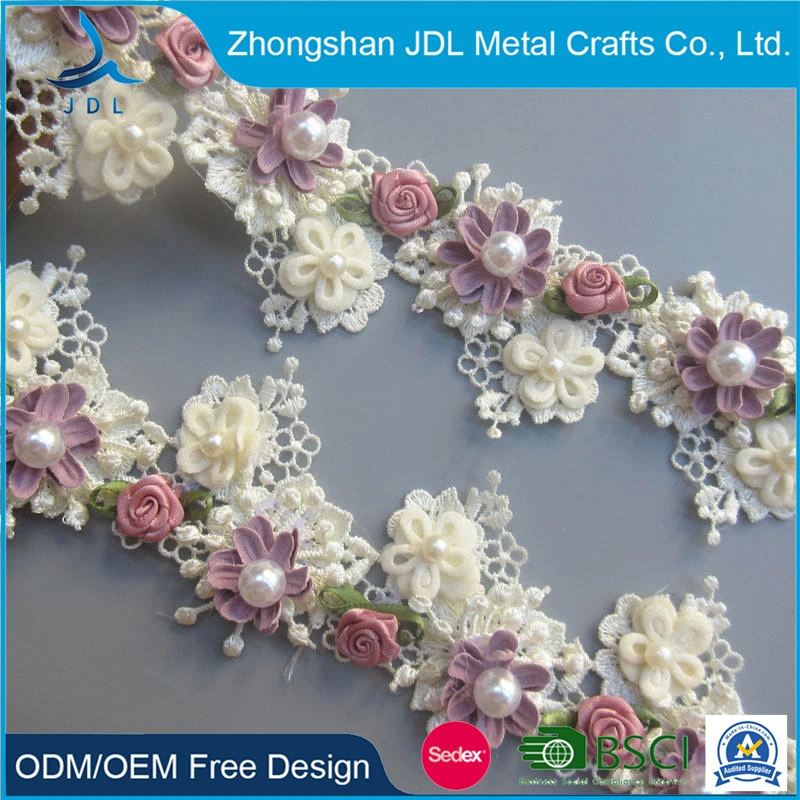 2022 New Arrivals Beaded Embroidery 3+5mm Laminated Sublimation Blank Sunflower Full of Flowers and Leaves Embroidered Copper Clothing Fabric