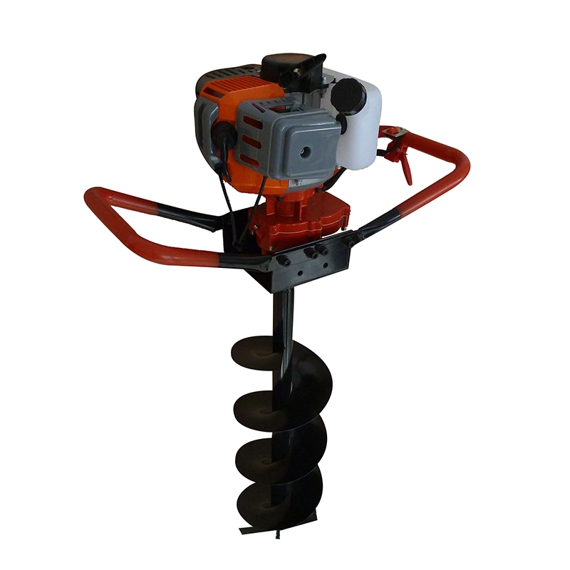 2 Stroke 52cc Gasoline Ground Drill for Digging a Hole or Piling