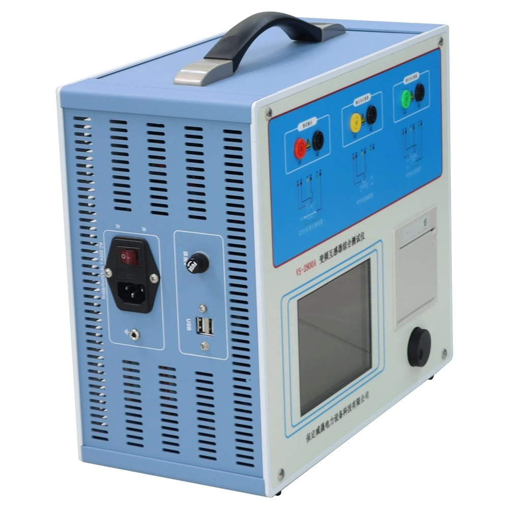 Current Voltage Transformer Vt CT PT Volt Ampere Excitation Curve Characteristic Tester Polarity Turns Ratio Tester for Instrument Transformer Testing