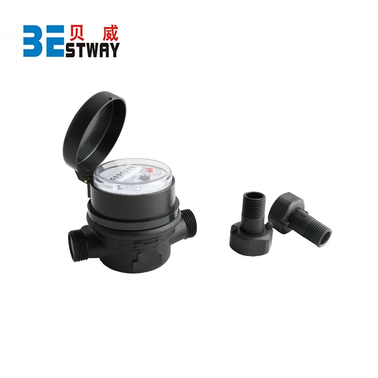 Quality Assurance Long Service Life Plastic Water Meter with 1 Year Warranty