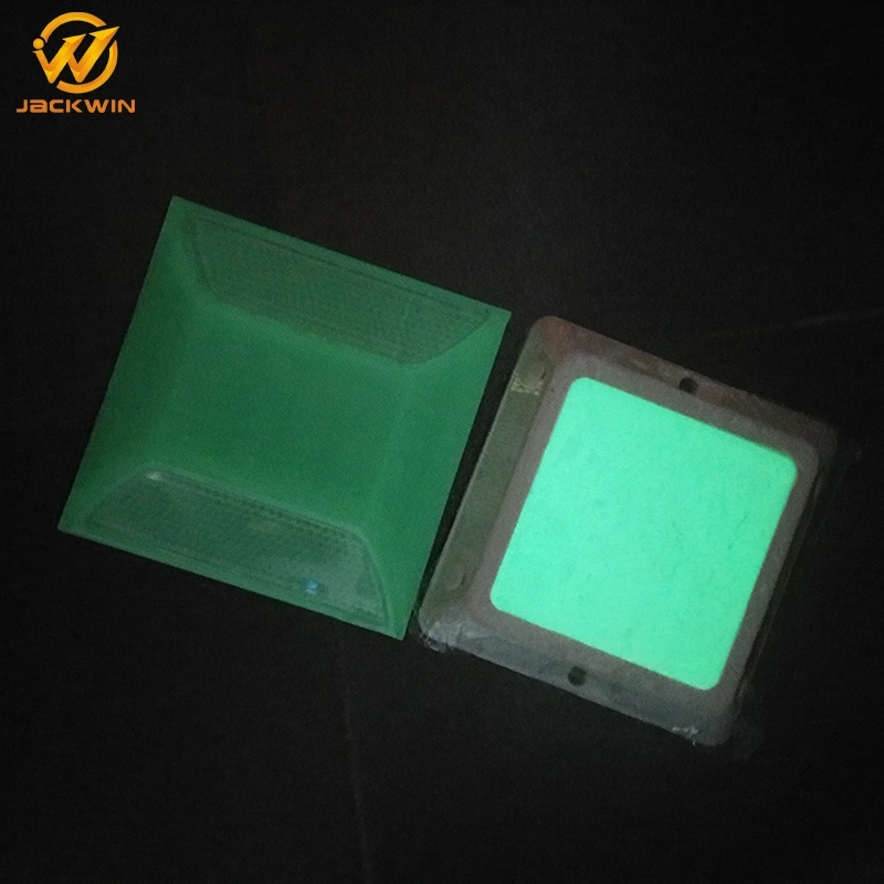 Fluorescent Luminous Road Stud Self-Luminescent Road Studs