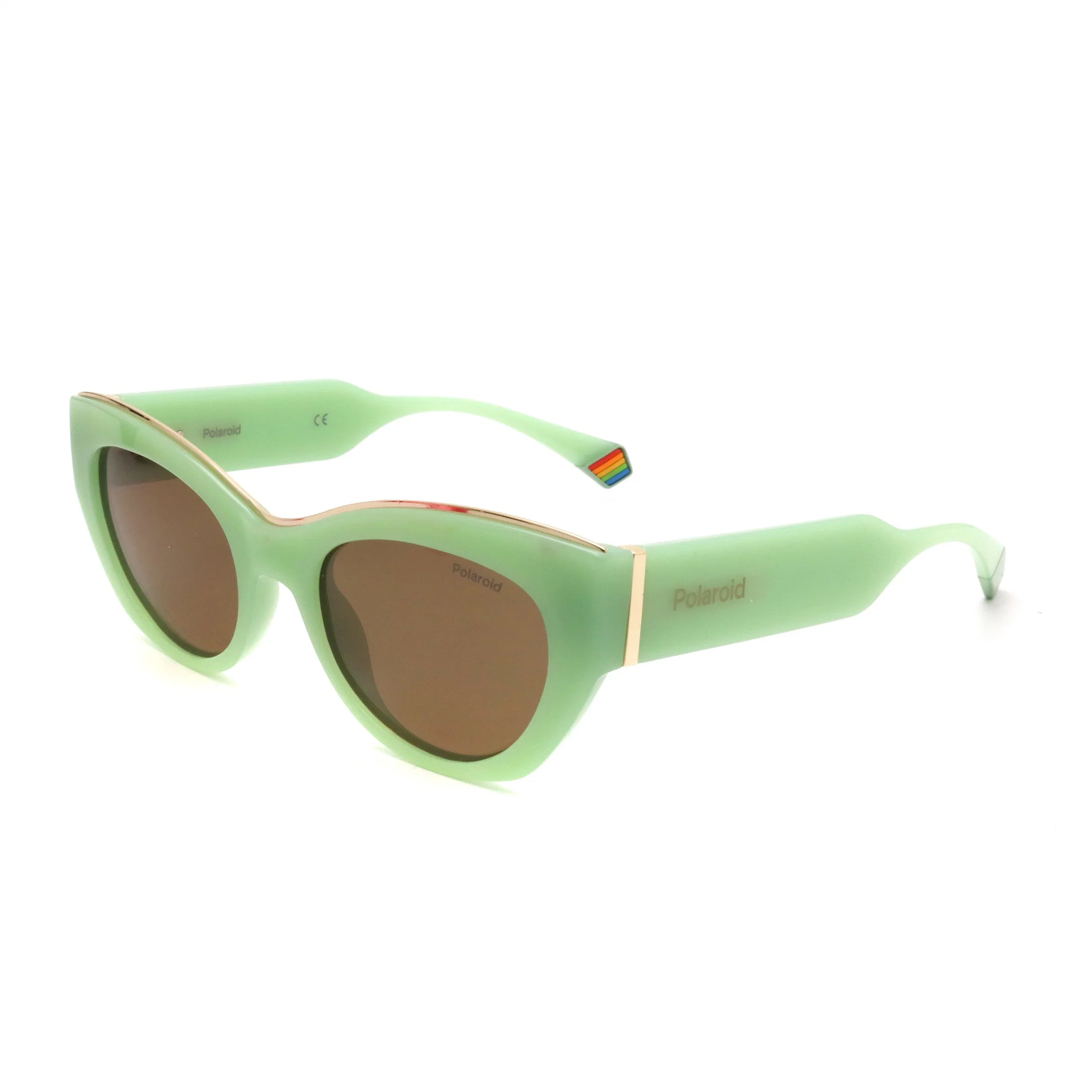 Plastique Wholesale large tendance femmes hommes marque UV400 Noir soleil Lunettes de soleil de créateur colorées en verre