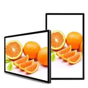 Factory 32 Inch Android Advertising Player Super Slim Design LG Wall Mount Touch Screen Internet LCD TV