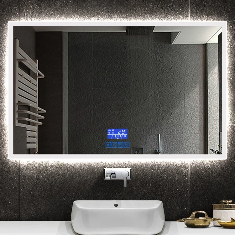 Environmental Anti-Fog Touch Switch Illuminated Smart LED Bathroom Mirror