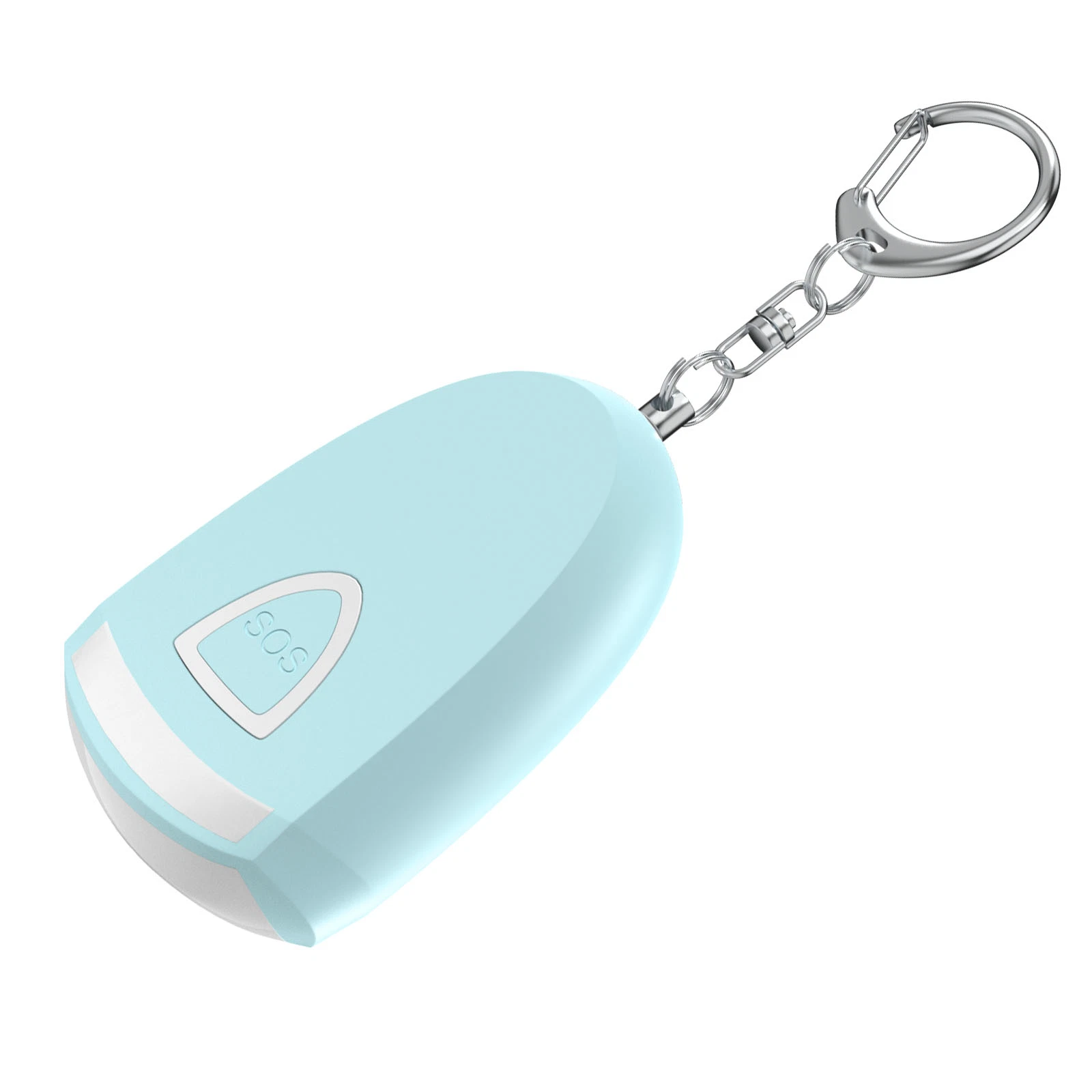USB تنبيه سلسلة مفاتيح شخصية قابلة لإعادة الشحن للنساء، الدفاع الذاتي