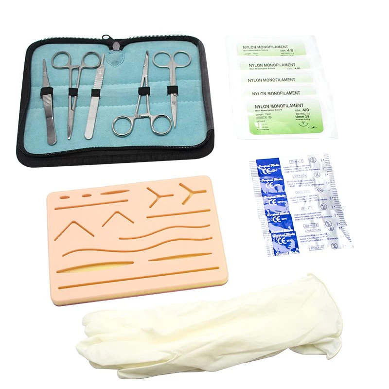 Customize Surgical Suture Practice Training Kit Complete Suture Practice Kit for Medical Students