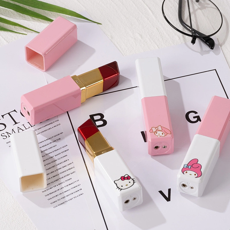 New Pink Lipstick Shaped Cute Lighter Ladies Portable Gas Wholesale/Supplier Lighter