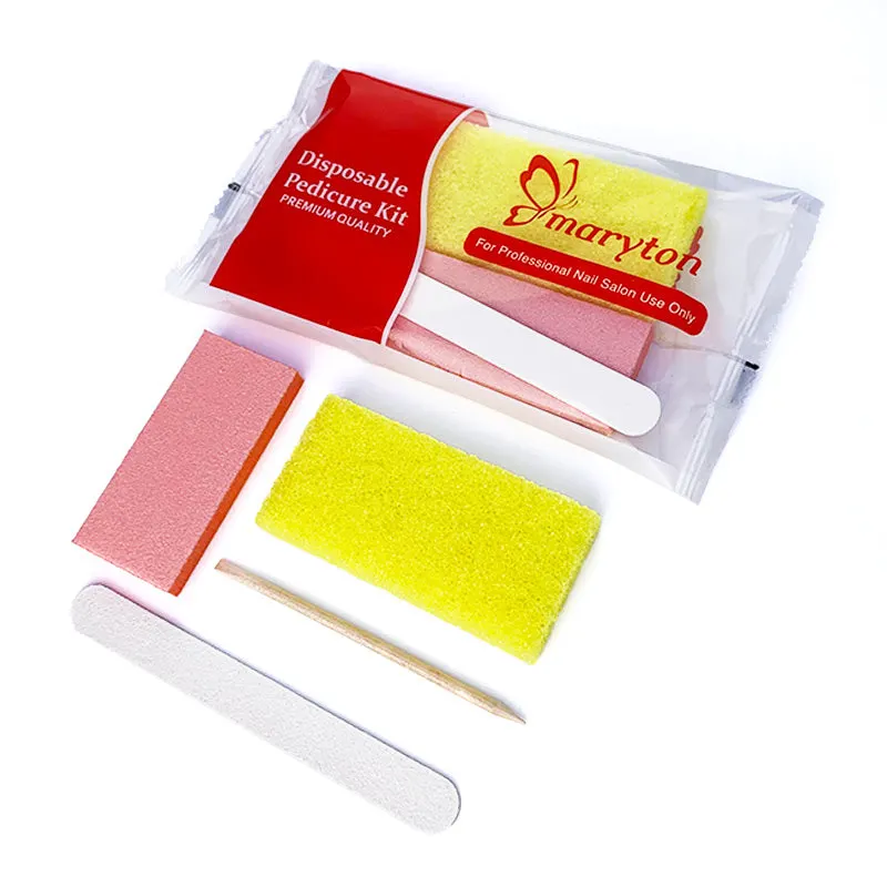 Mini Disposable 5PCS Pedicure Kit SPA Salon