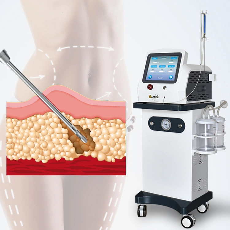 Triangel Laseev Yaser 980nm 1470nm Fiberlift Laser, Lipolysis Laser Device with Medical CE Liposuction Laser Surgery Suction Device