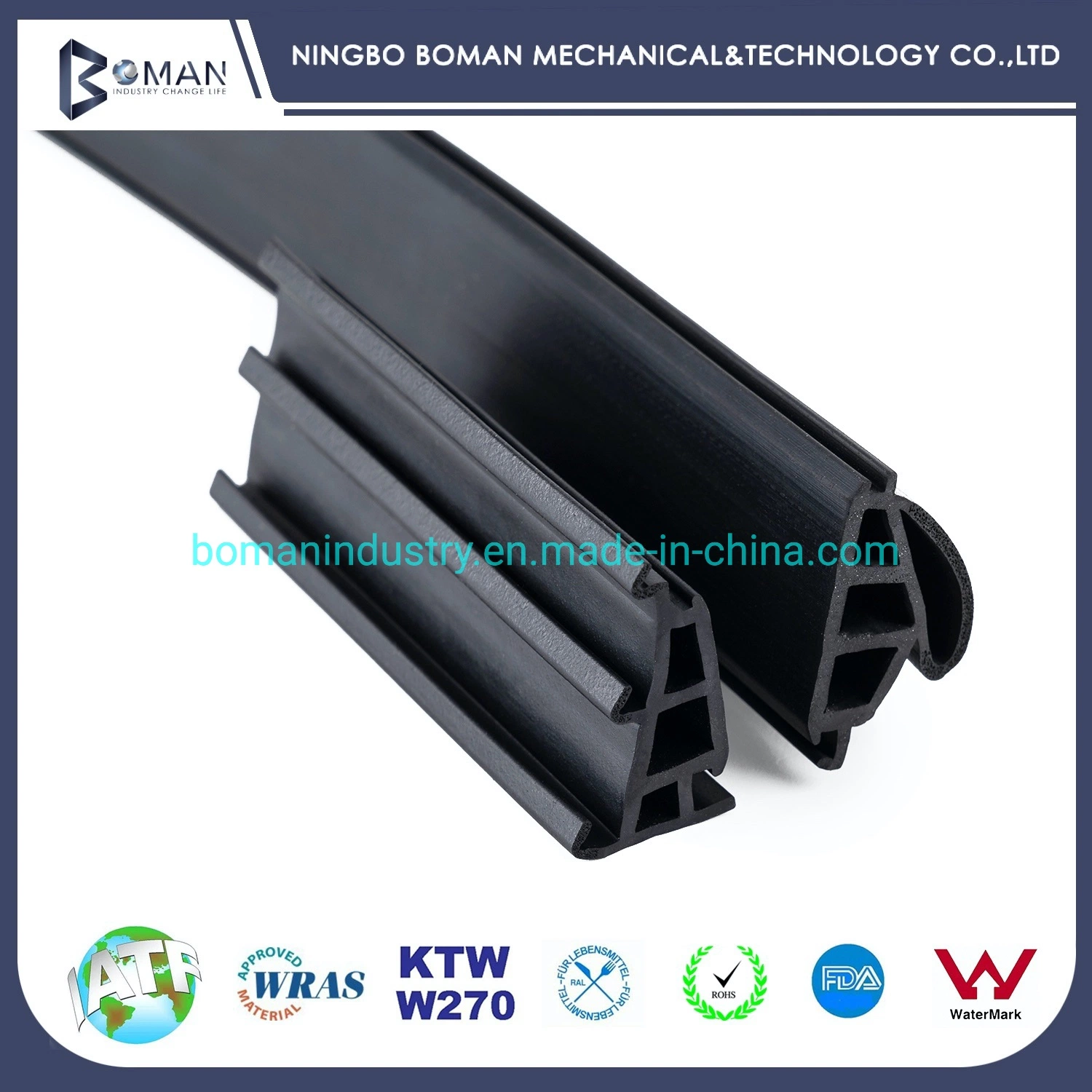 EPDM Rubber Window Seal, Door Seal, Rubber Strip in Customize