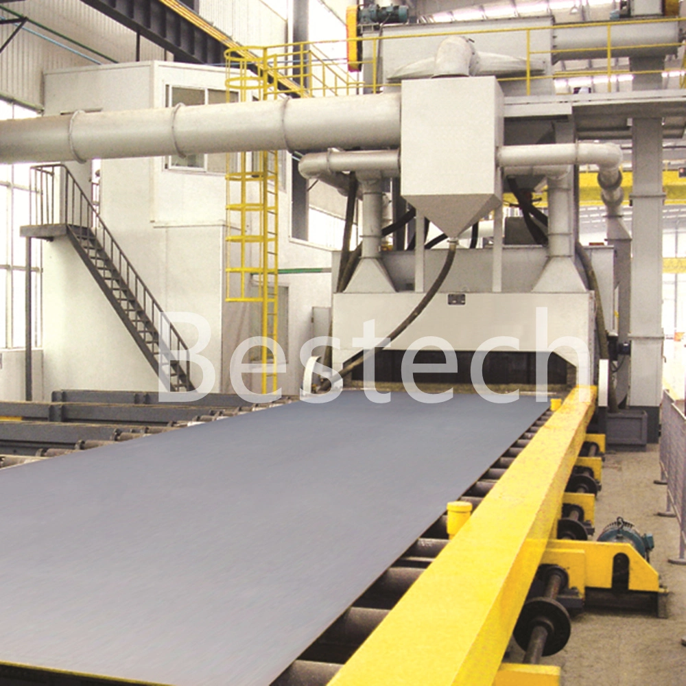 Roller Conveyor Shot Blasting Machine/Steel Plate Shot Blasting Machine