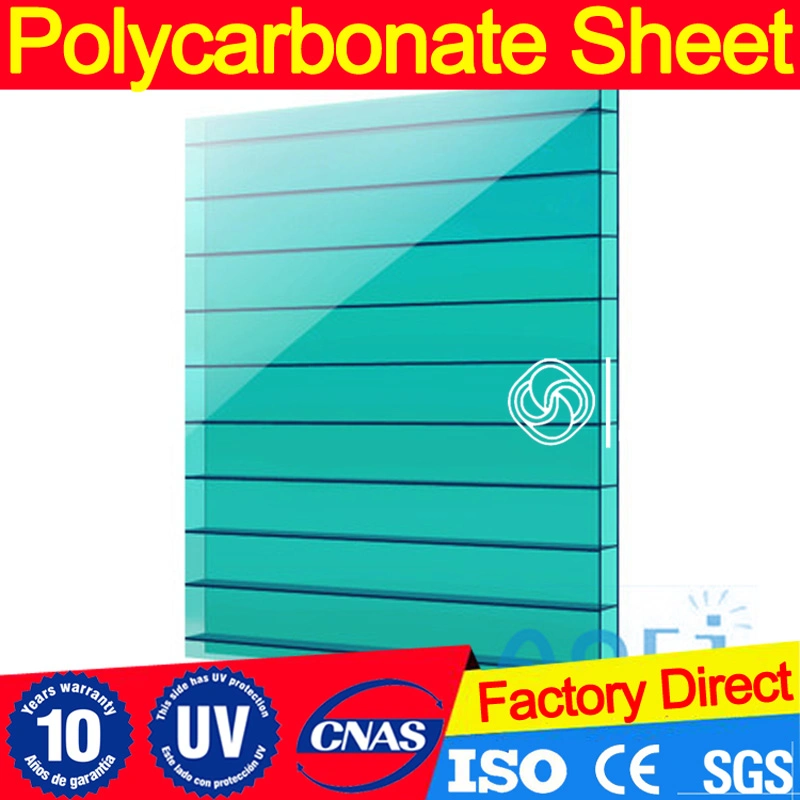 Polycarbonate Greenhouse 10mm Minimum Double UV Virgin Material