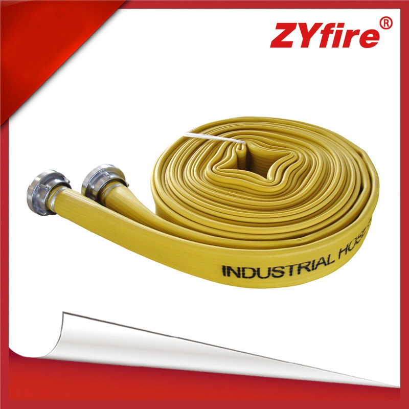 Abrasion Resistance Municipal, Industrial Fire Fighting Nitrile Rubber Covered Hose