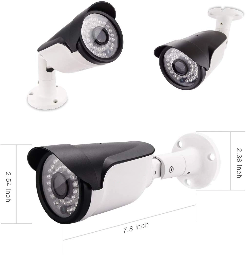 Wdm 2.0MP Waterproof Camera Mini Security Ahd CCTV Camera