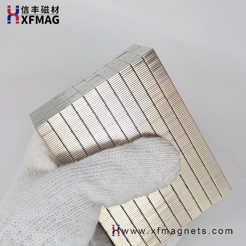 High Performance Rare Earth Small Block Permanent NdFeB Magnet for Sensors with SGS Certificated