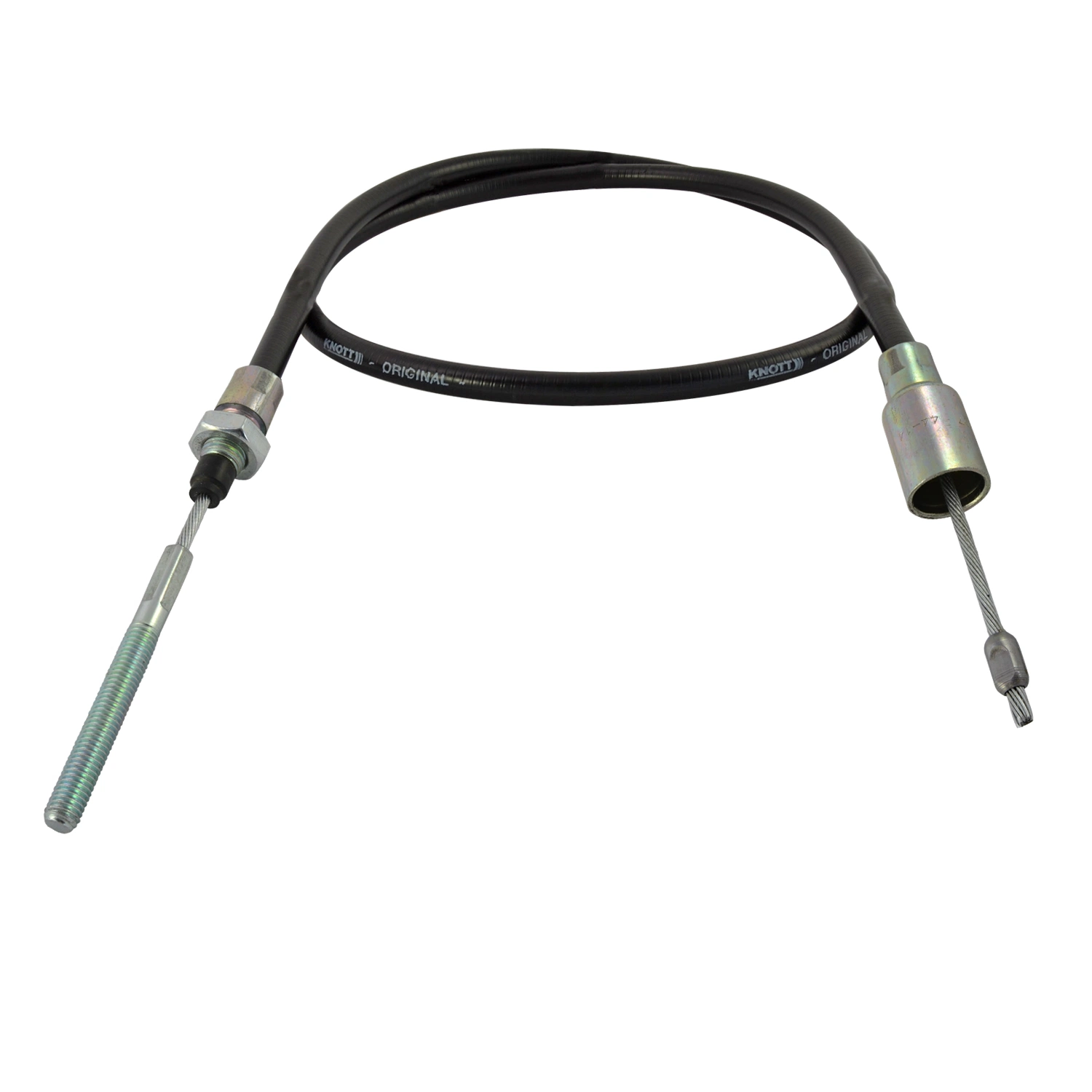 Trailer brake cable 33921-1.13 Sheath length: 1130 mm - Total length: 1340 mm