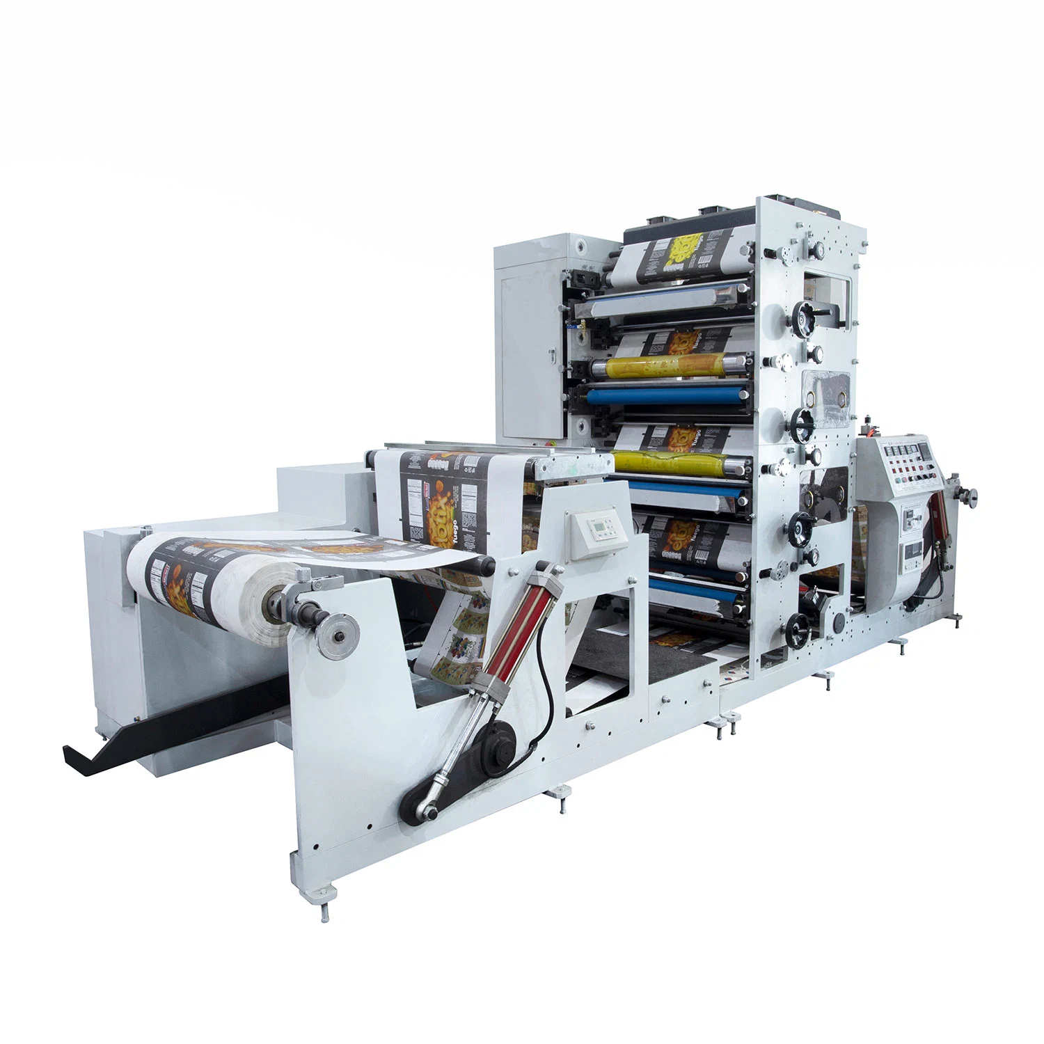 Автоматическая система контроля температуры кассовых принтера бумаги из рулона в рулон бумаги печать Flexo машины с маркировкой CE