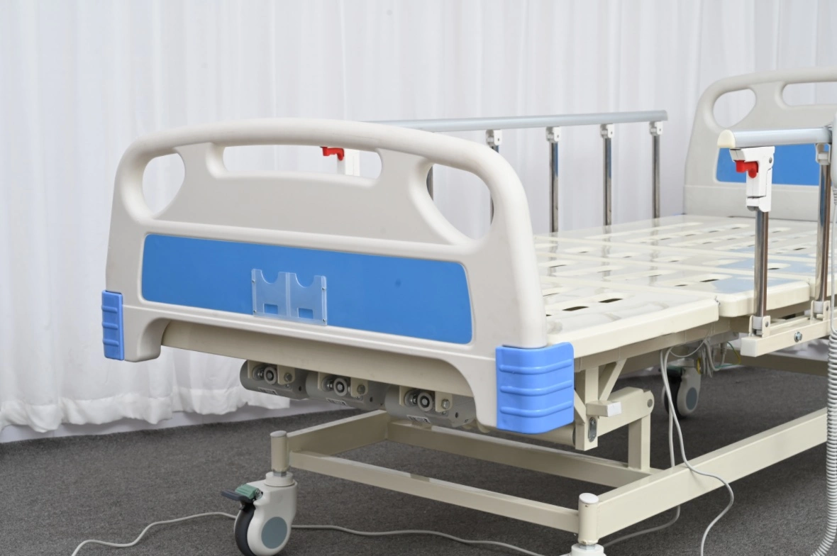 Casa de dupla função de Enfermagem Médico para Patien Manual Mobiliário cama de hospital