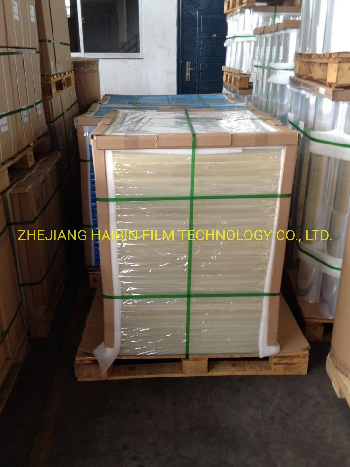 15mic Transparent Heart Pattern Printing BOPP Film for Flower Packing