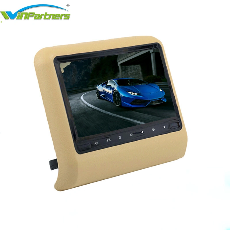 Lecteur de DVD automatique, lecteur de DVD multimédia de voiture, moniteur d'appuie-tête de voiture avec fonction DVD