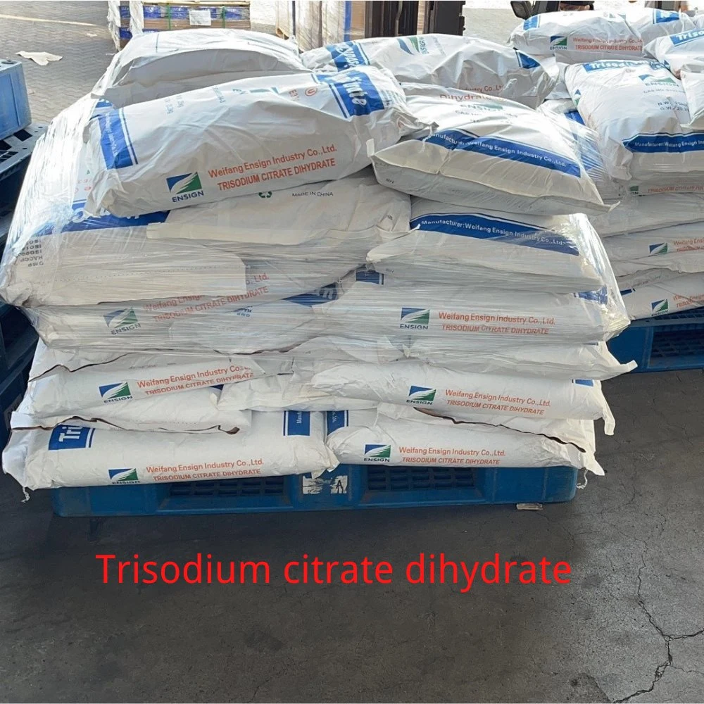 Китай хорошие цены на заводе пищевая добавка Dihydrate Trisodium цитрат