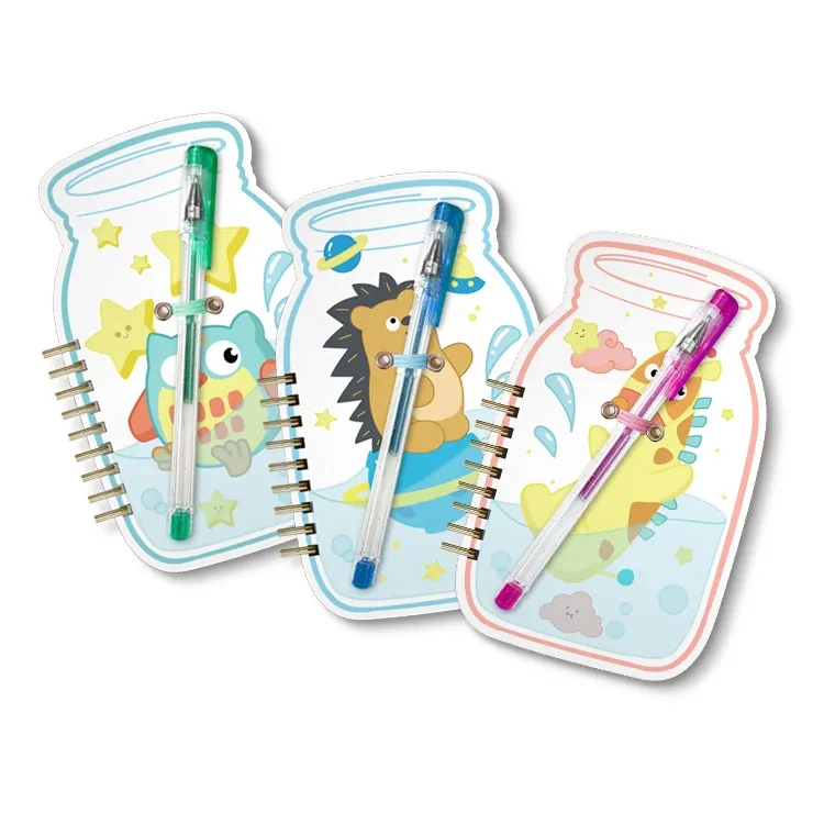 Manual de Programação de Agenda A6 para notebooks com logotipo personalizado reciclado Bloco de notas com caneta