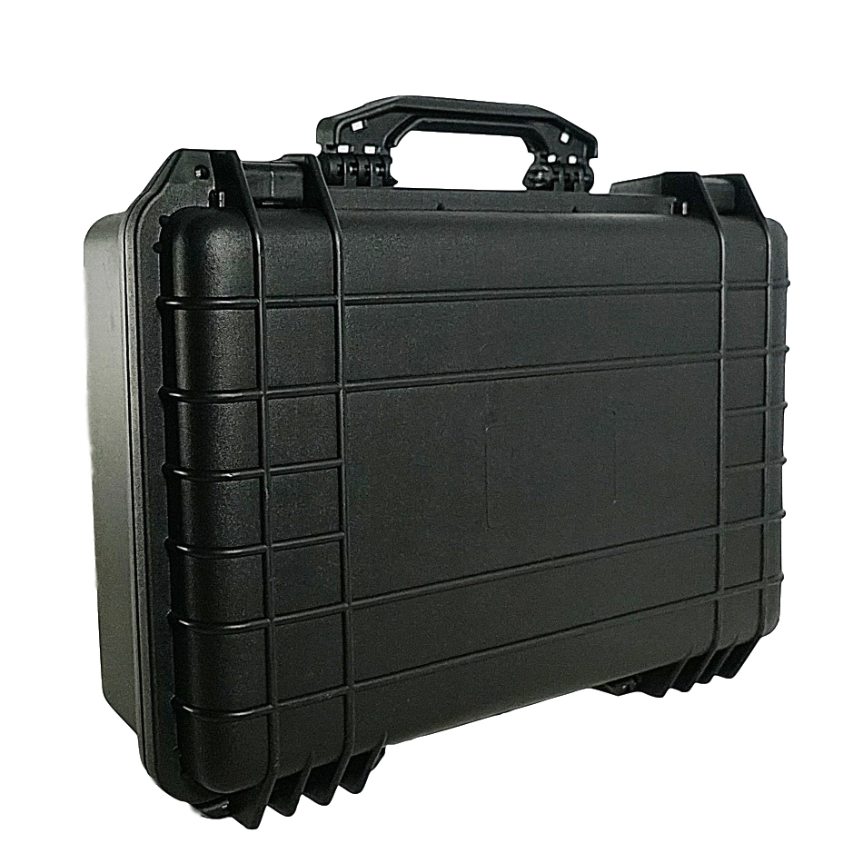 Protective Case for Photographic Equipment Medium Box (black) with Standard Sponge Large EVA Case