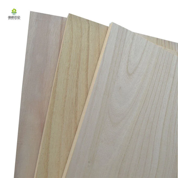 Hot Selling Edge panneaux en bois massif panneau en bois massif Paulownia Bois