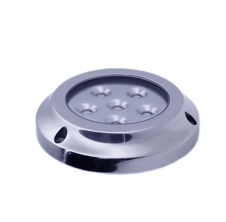 IP68 Waterproof RGBW Submersible 12 Volts 316ss Marine Boat LED Underwater Lights for Yacht