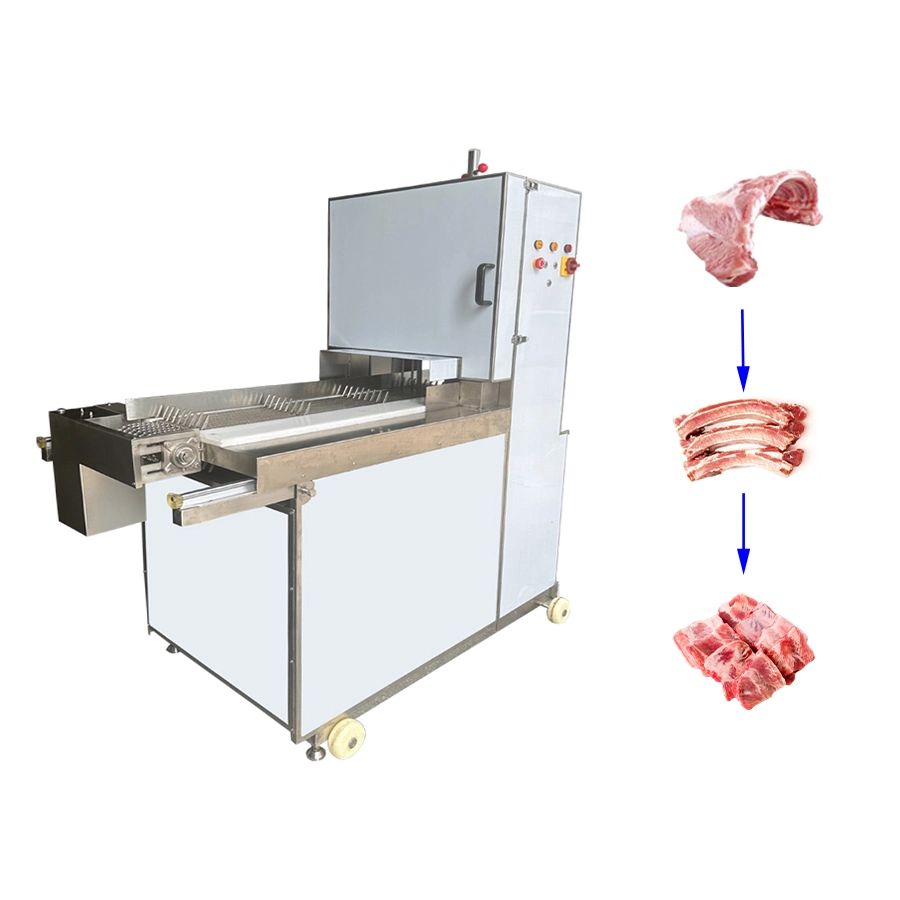 Automatische Gefrorene Fleisch Cutter Knochensäge Cutter Fleisch Schneidemaschine
