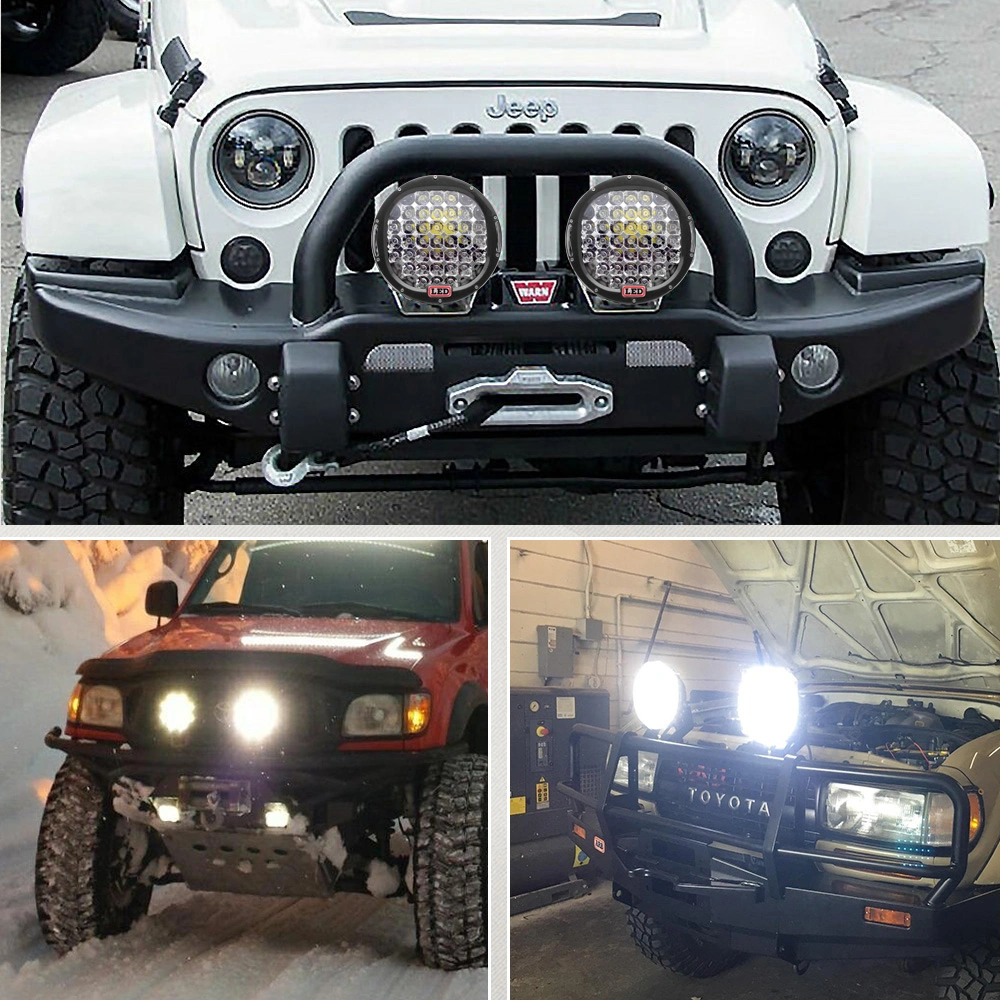 CREE Auto Parts 9 Pulgadas LED Spot Driving Lamp Off Road LED Luz de Trabajo con 96W 185W