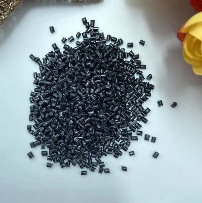 Customized Black Color Polyamide PA66 GF33 Plastic Granules for Automotive