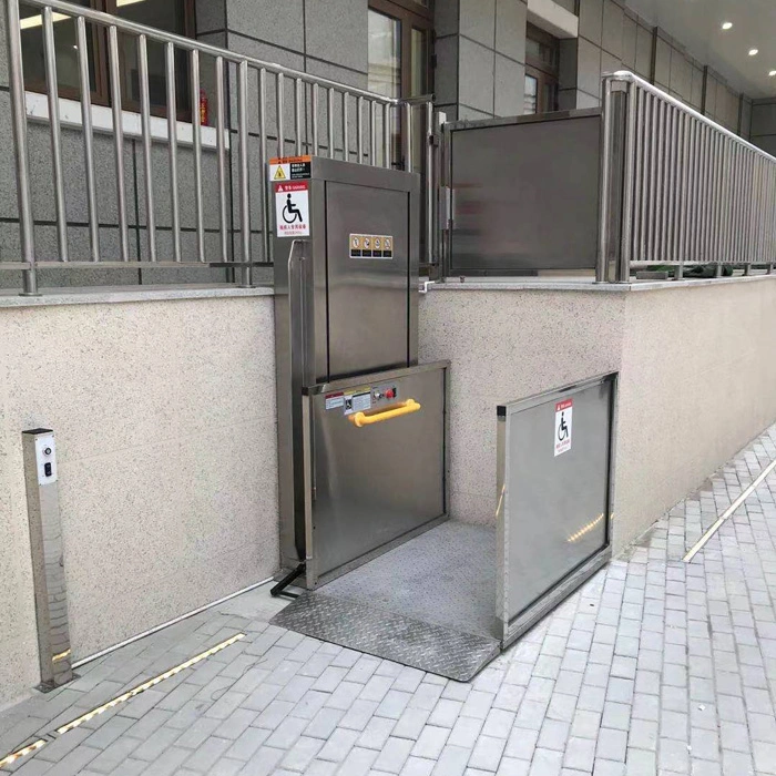 Portable Wheelchair Platform Lift Equipment for Disabled People