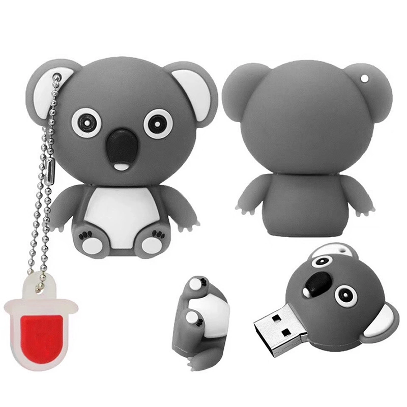 Nova unidade de caneta USB de 8 GB e 32 GB Carton Bear