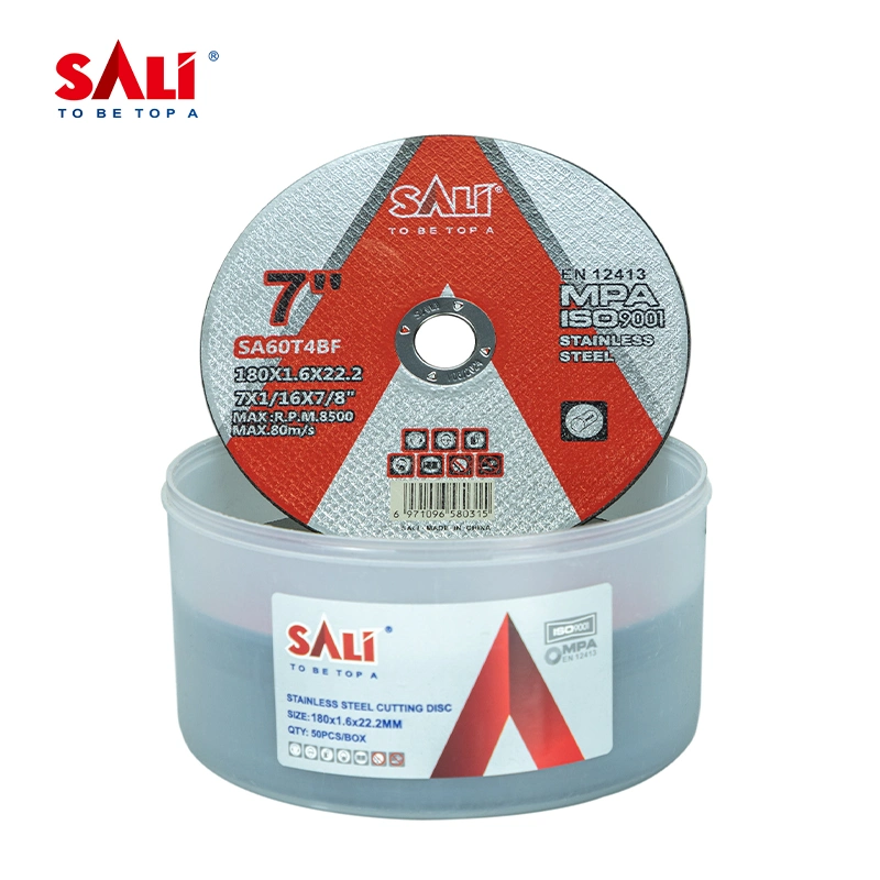 Sali 7" 180mm Abrasive Cutting Disc for Stainless Steel Inox