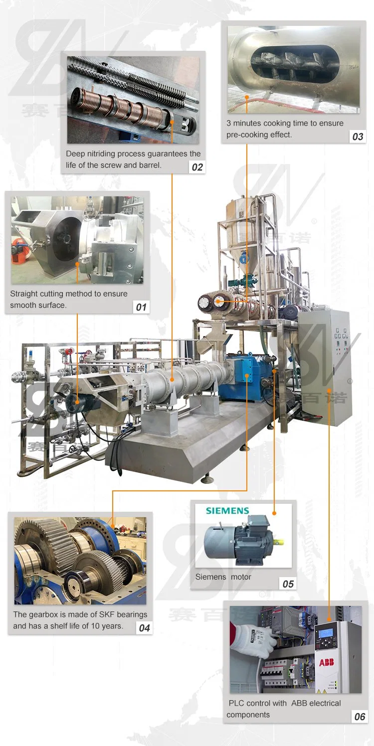 Animal Floating Fish Feed Pellet Production Making Line Float Glass Production Line