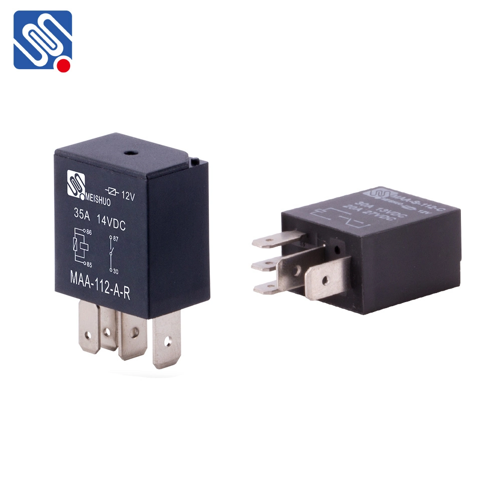 Meishuo Maa-S-112-a Micro Power 12V 30A Spdt 5pin Miniature Auto Relay