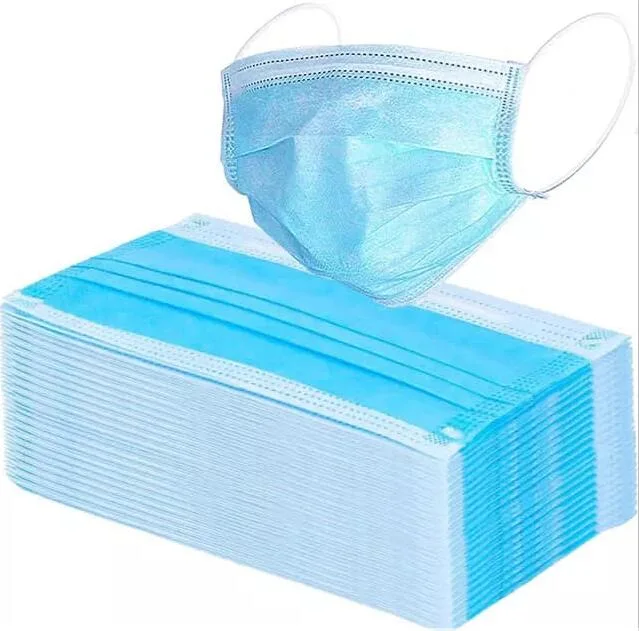 3 Ply Masker Disposable Mask Face Mask, Breath Mask Mouth Muffler Can Supply Chartered Airplane to Delivery EUR& USA by Air