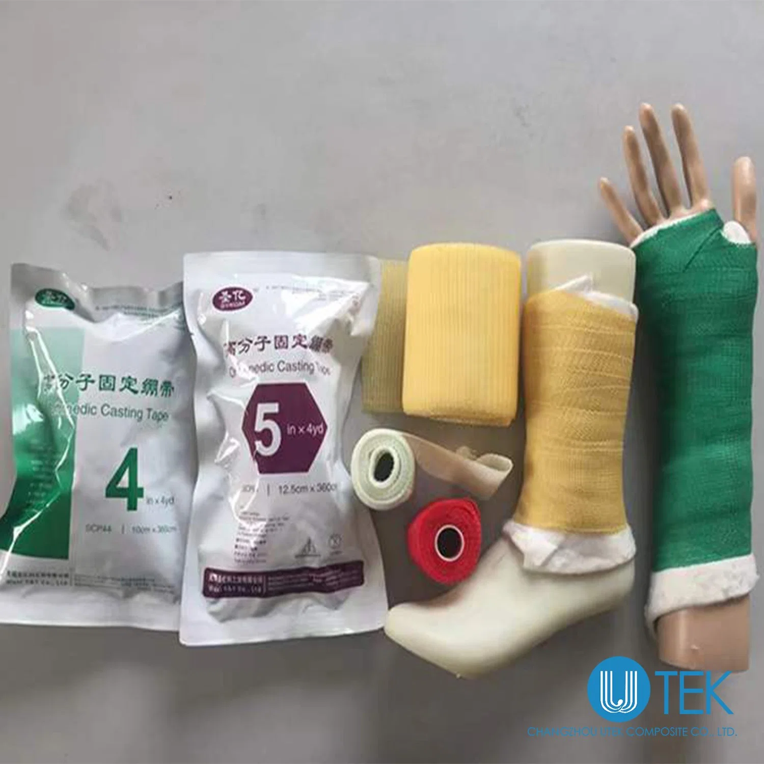 Knitted Fiberglass Fabric Casting Tape for Medical Bandage
