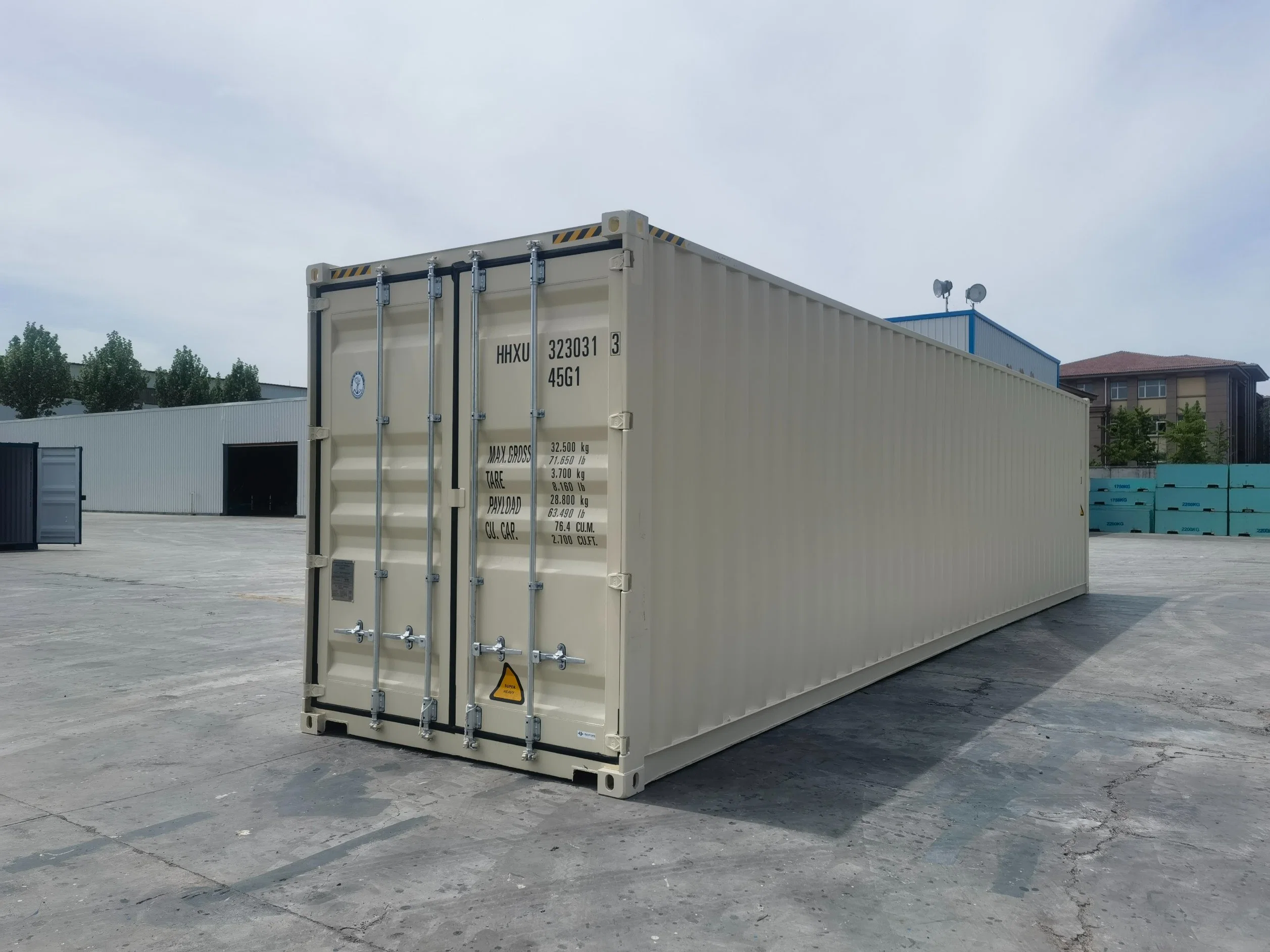 40' Ship Container Factory Csc Standard ISO Shipping Container