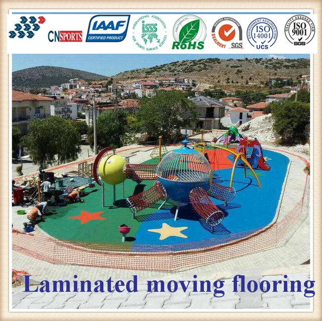 EPDM Rubber Flooring Granules Wet Pour Rubber for Outdoor Playground