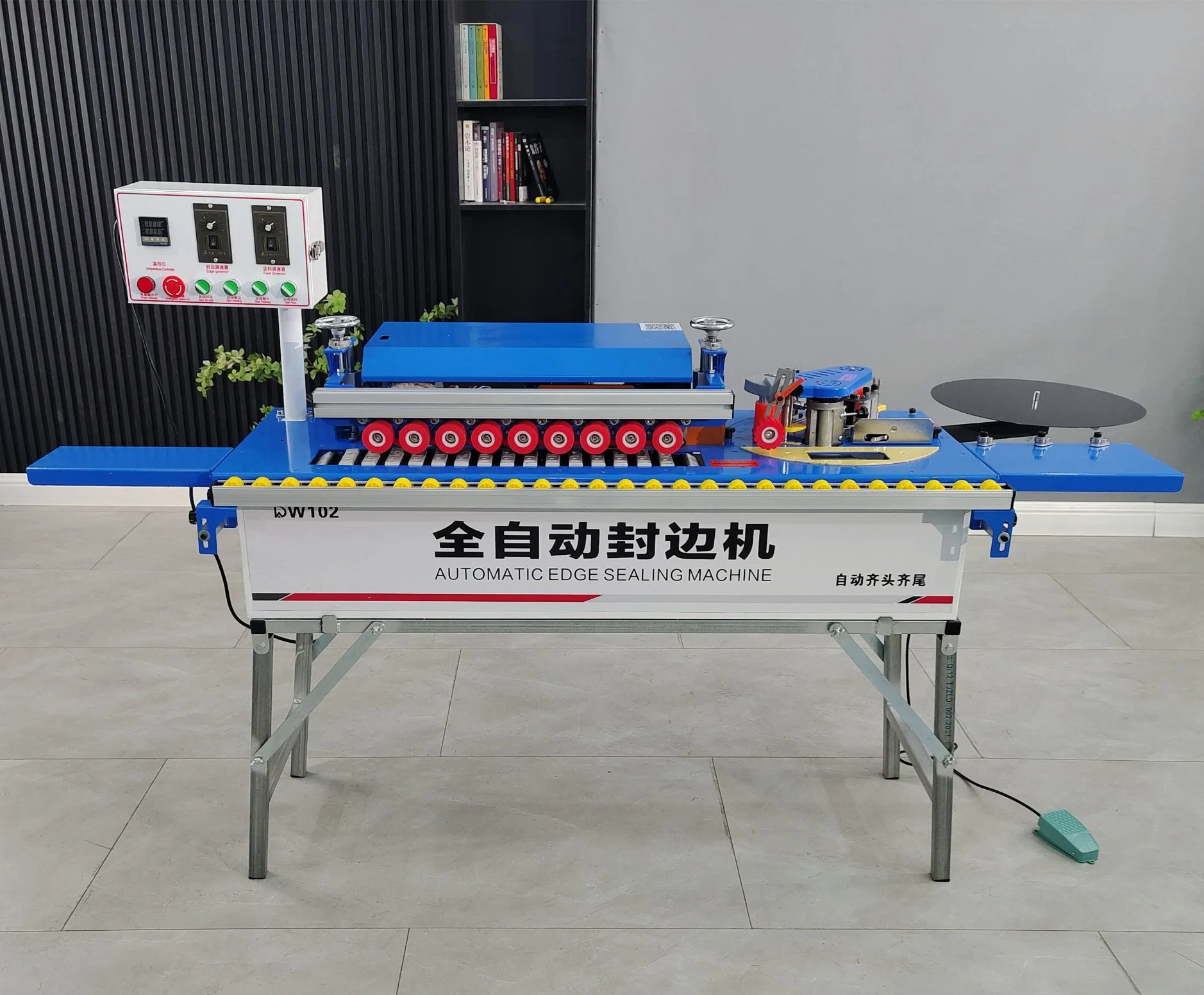 Automatic Gluing Edge Banding Plywood Linear Sealing and Repairing Machine