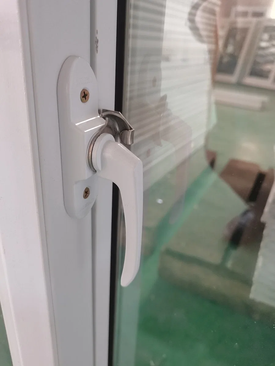 Protección contra huracanes UPVC vidrio deslizante de plástico puertas y ventanas