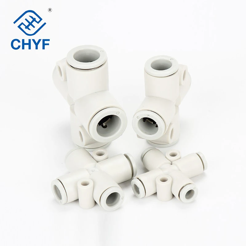 SMC Type Kq2tw Series Plastic Four Way Pipe Joint Pneumatic Joint Kq2tw06-00