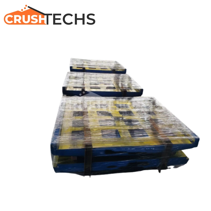 Easy Movable Mobile Stone Crusher Machine Telsmith 2536 Crusher Jaw Plate