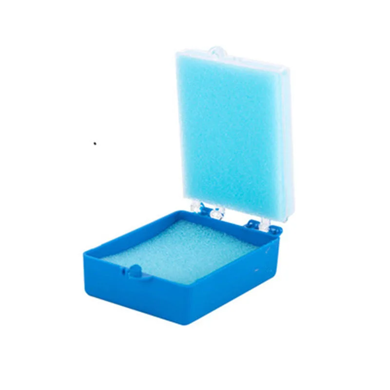 SJ Dental Plastic Denture Box With Foam 1 inch and 2 inch High quality/High cost performance 